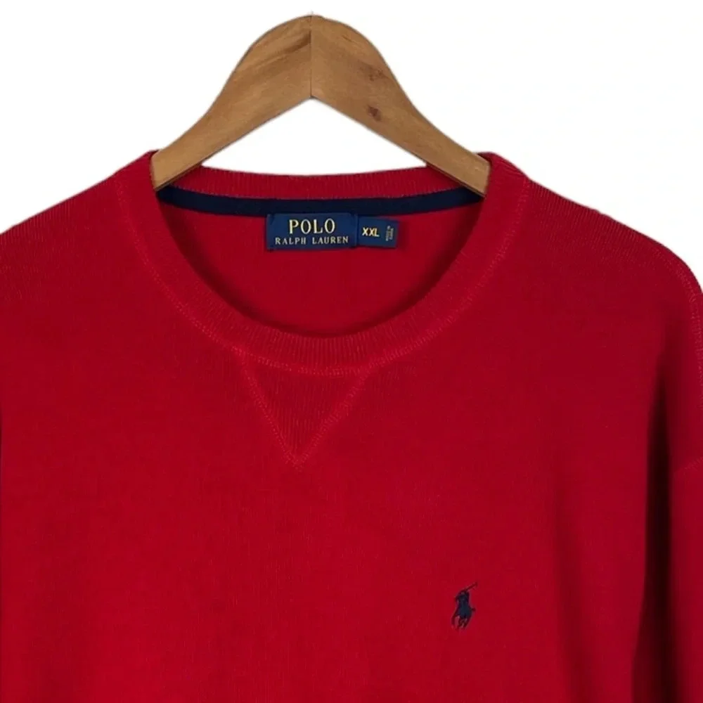 B11 Mens Polo Ralph Lauren Designer Crew Neck Pullover Sweater XXL